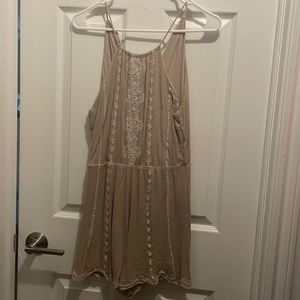 Nude Romper